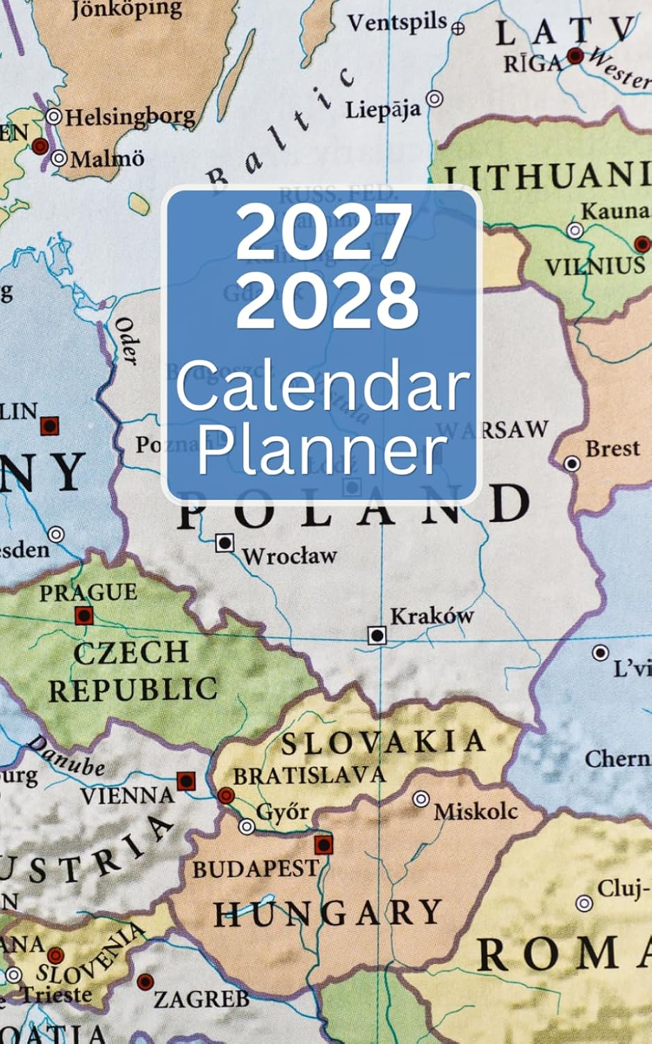 ler totalmente 2027-2028 Calendar Planner: 150 pages (medium) size 5x8 Inc
