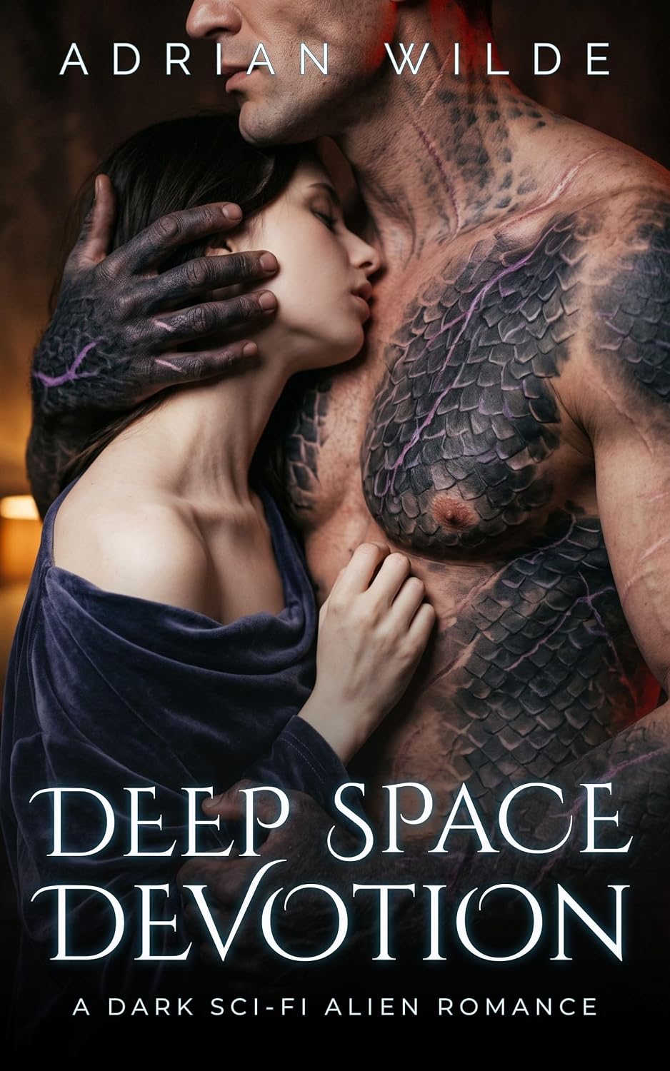 ler totalmente Deep Space Devotion: A Dark Sci-Fi Alien Romance (Dark Romance by Adrian Wilde) (English Edition)