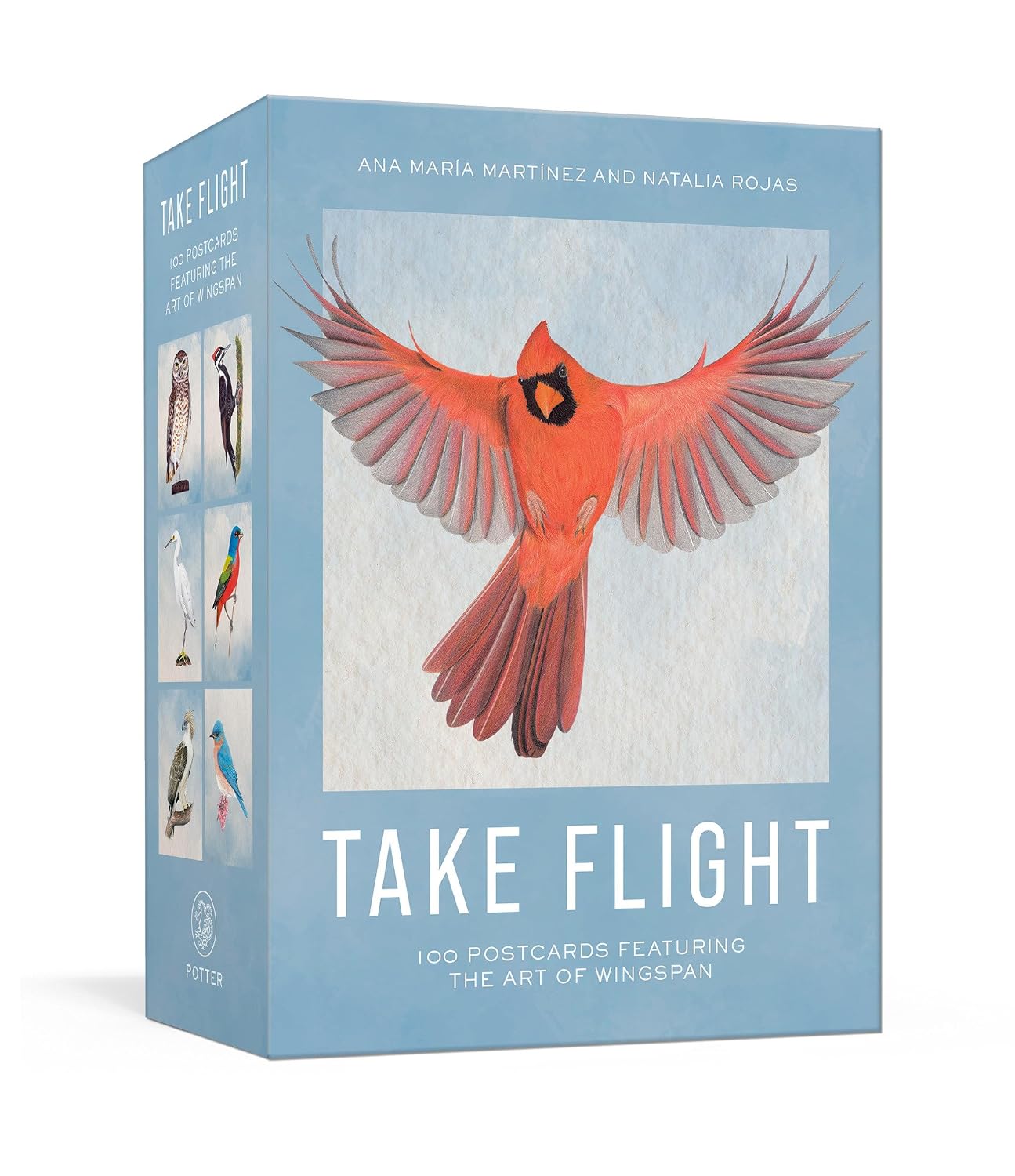 ler totalmente Take Flight: 100 Postcards Featuring the Art of Wingspan