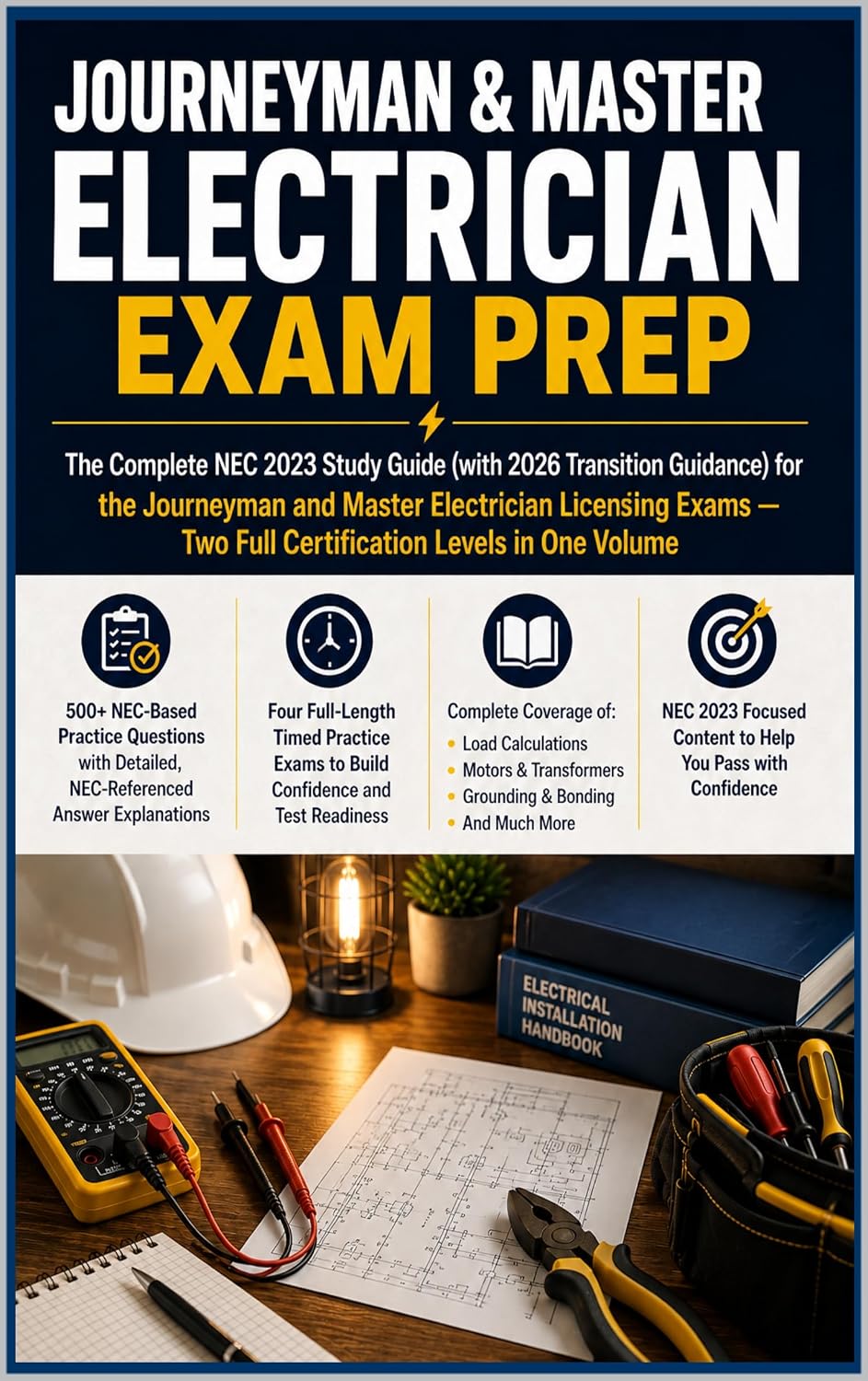 JOURNEYMAN & MASTER ELECTRICIAN EXAM PREP: The Complete NEC 2023 Study Guide (with 2026 Transition Guidance) for the Journeyman and Master Electrician Licensing Exams (English Edition) baixar livro de graça