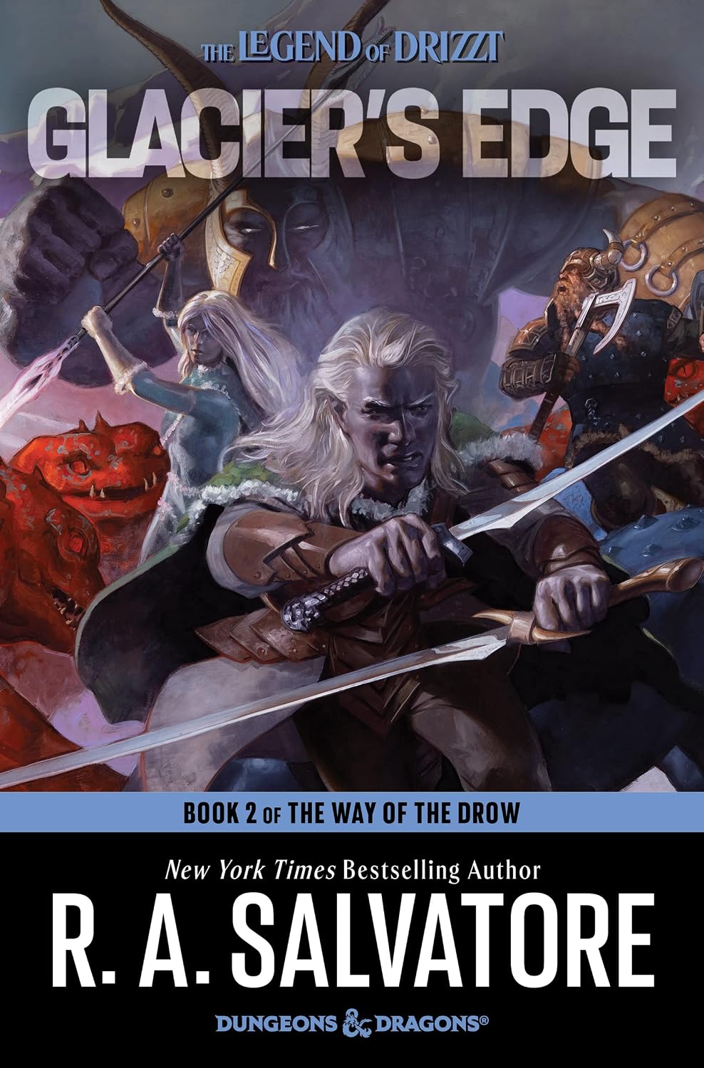 Glacier's Edge: An Epic Fantasy Adventure of Drizzt and Drow Elves in a Race Against Time (The Way of the Drow Book 2) (English Edition) baixar livro de graça