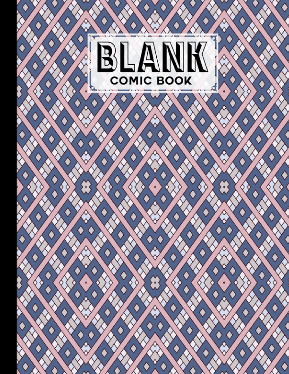 Blank Comic Book: Rectangles Cover, Draw Your Own Comics - 120 Pages of Fun and Unique Templates - A Large 8.5" x 11" Notebook by Mustafa Hennig baixar o livro de graça