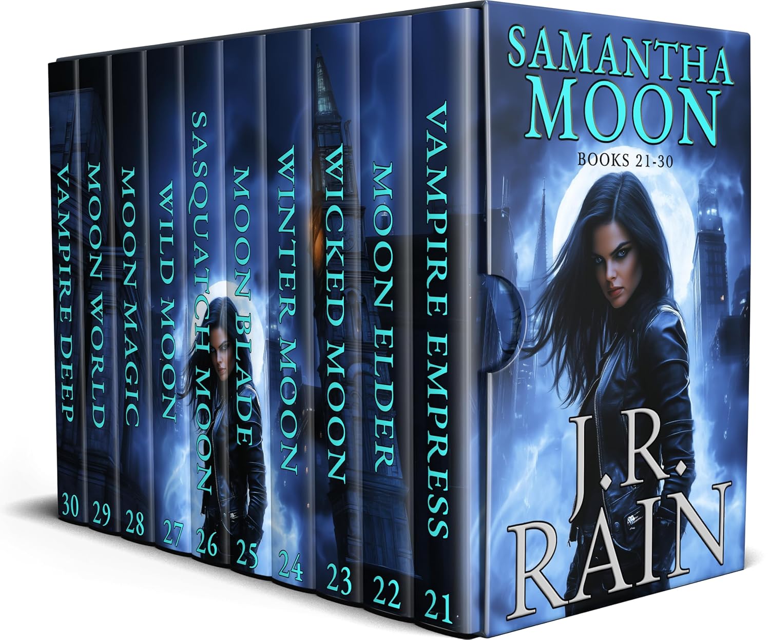 Samantha Moon: 21-30: Another Ten books in the Vampire for Hire® series of supernatural mysteries (Samantha Moon Mega Sets Book 3) (English Edition) baixar livro de graça
