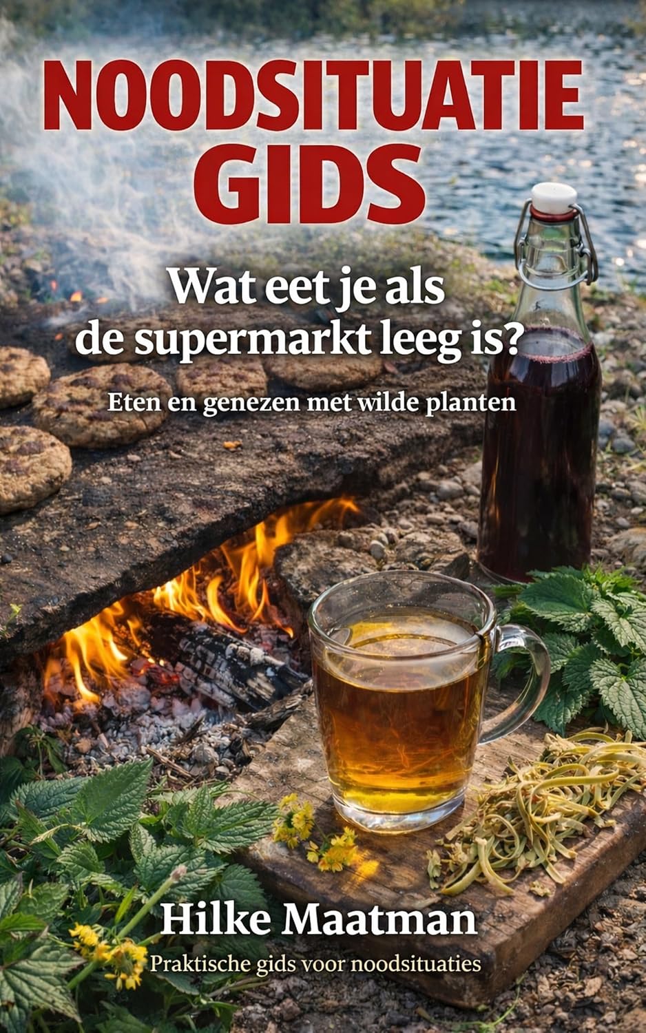 NOODSITUATIE GIDS Deel 1 : Wat eet je als de supermarkt leeg is? Eten en genezen met wilde planten (Gezonde voeding en kruiden voor lichaam en ziel Book 9) (Dutch Edition)