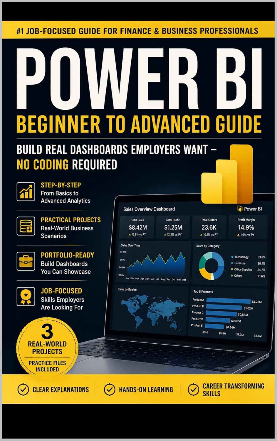 Power BI Beginner to Advanced Guide: A Practical Step-by-Step Guide to Data Analysis, Interactive Dashboards, DAX, Power Query, Data Modeling, and Business... Analytics Library) (English Edition) baixar o livro de graça