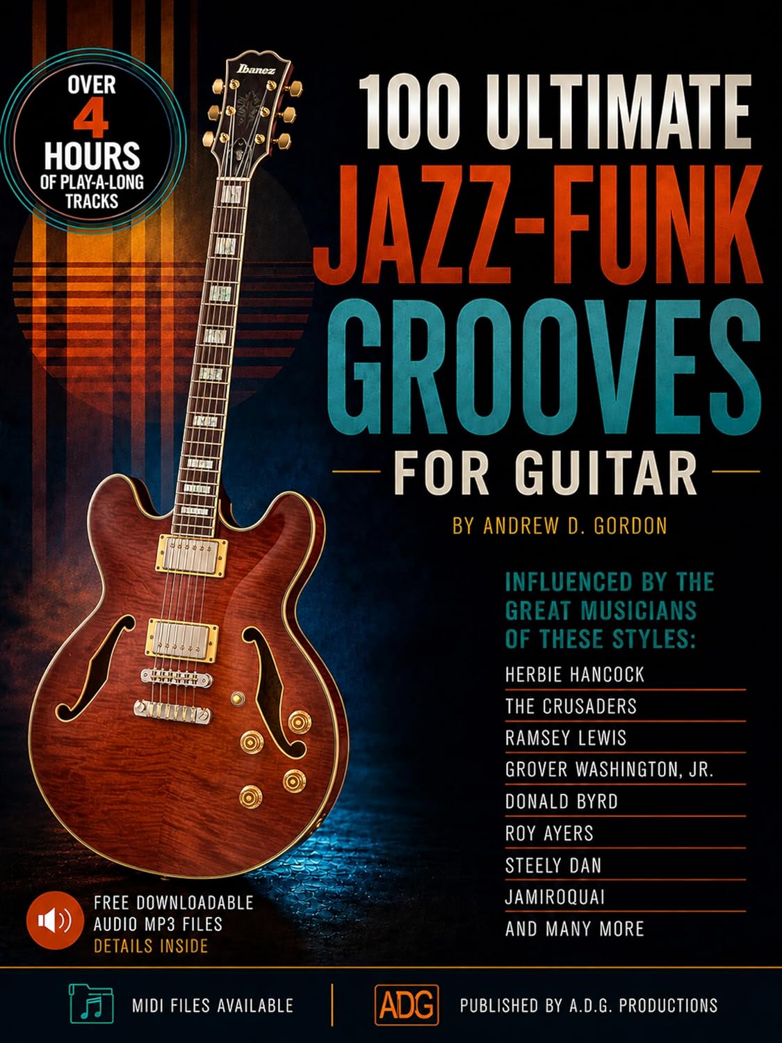 100 Ultimate Jazz-Funk Grooves For Guitar (English Edition)
