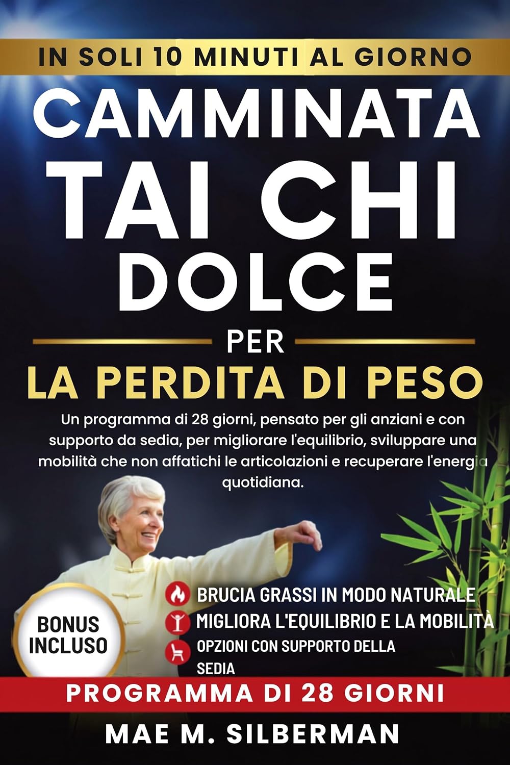 Camminata Tai Chi dolce per la perdita di peso: Un programma di 28 giorni, pensato per gli anziani e con supporto da sedia, per migliorare l'equilibrio,... l'energia quotidiana. (Italian Edition) baixar livro de graça