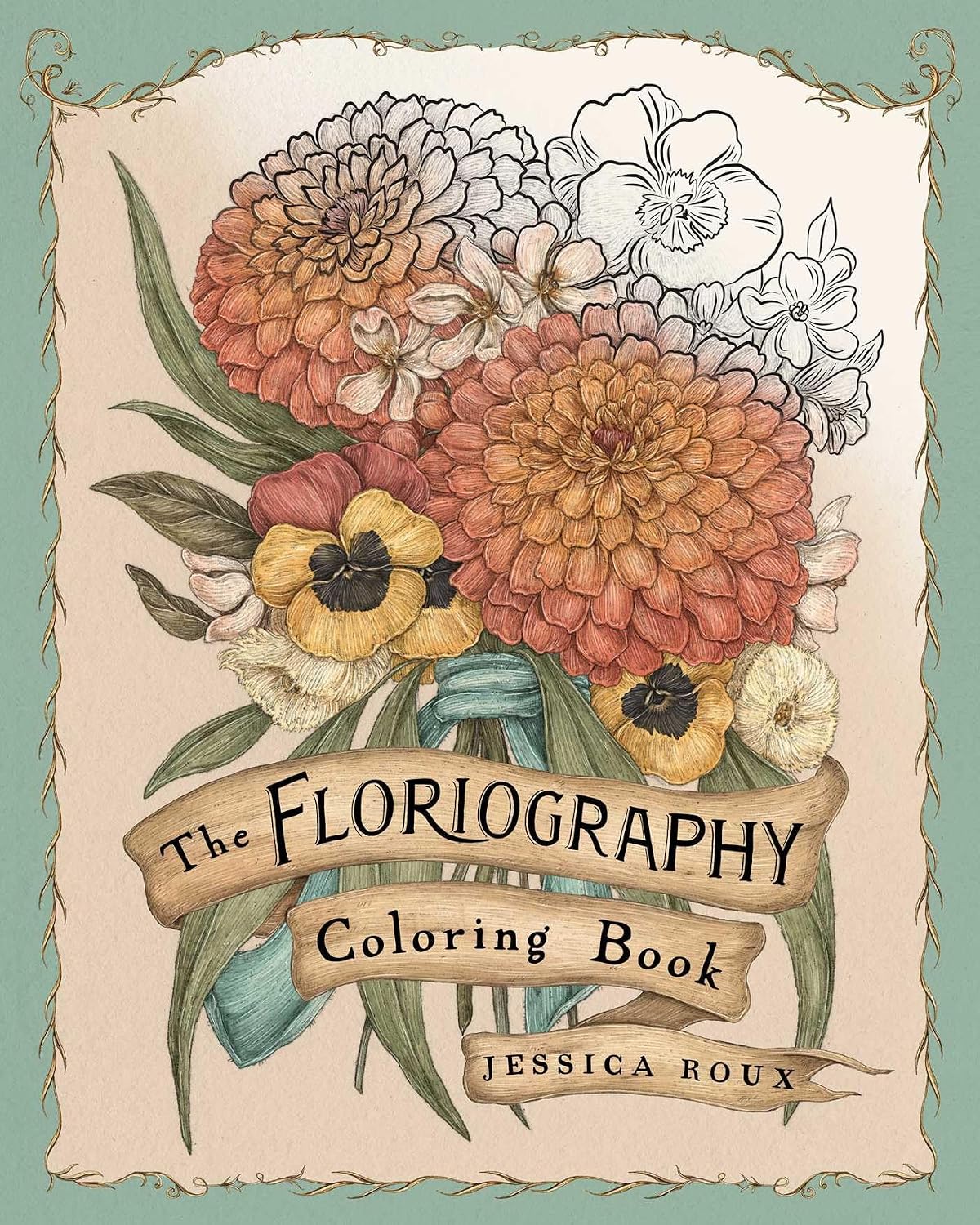 ler totalmente Floriography Coloring Book