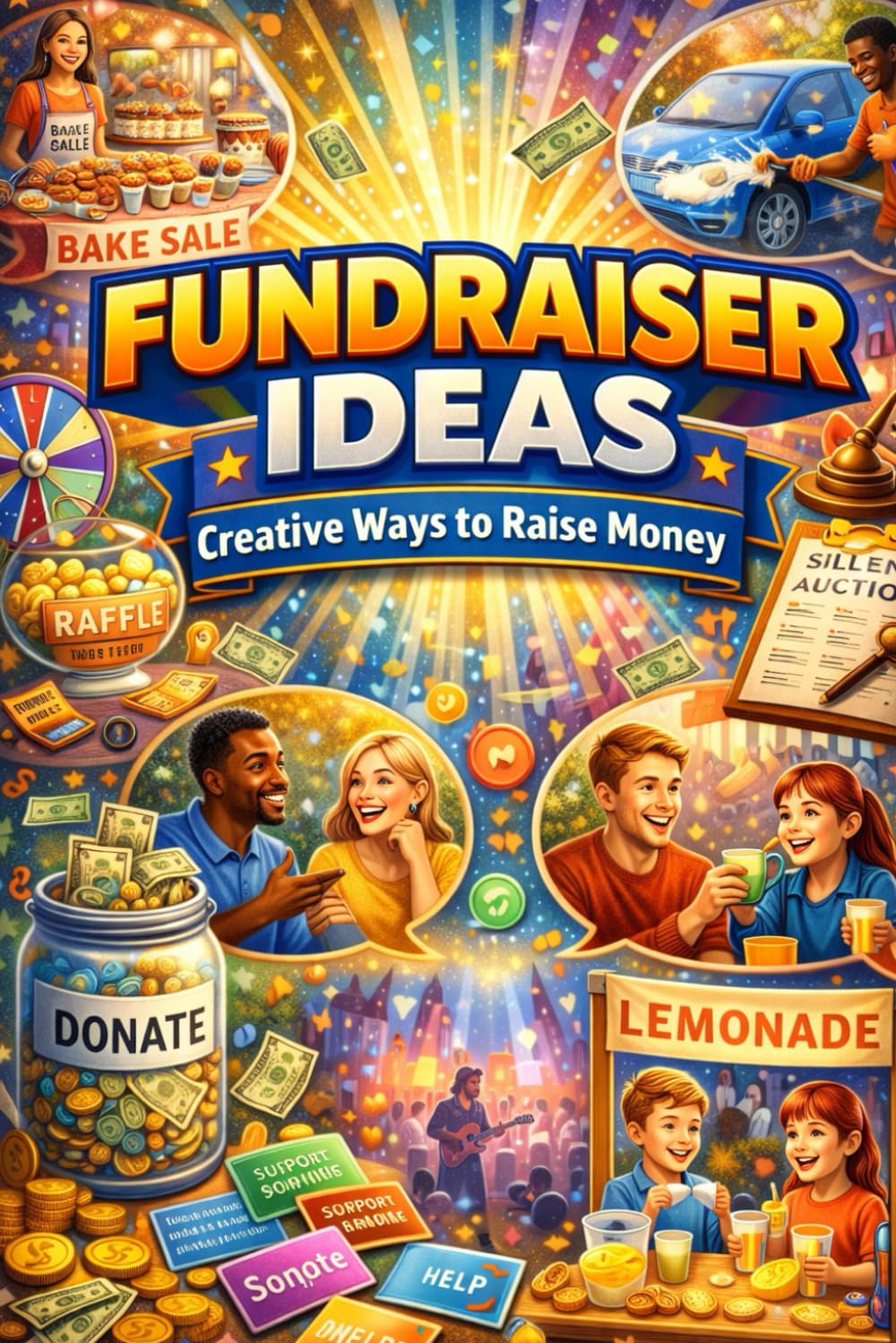 500 Fundraiser Ideas That Actually Work baixar o livro de graça