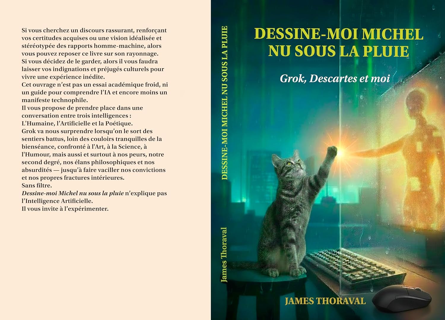DESSINE-MOI MICHEL NU SOUS LA PLUIE: GROK, DESCARTES ET MOI (French Edition) baixar livro de graça