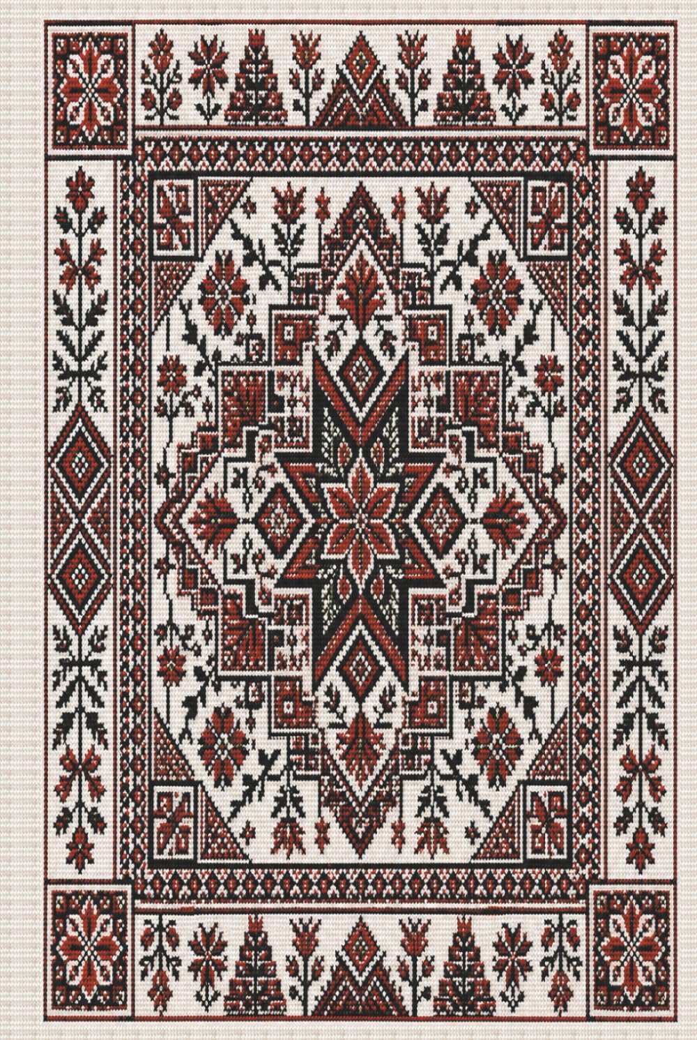 ler totalmente Traditional Palestinian Tatreez Journal: Intricate Geometric Floral Embroidery Notebook for Writing Notes Ideas and Planning