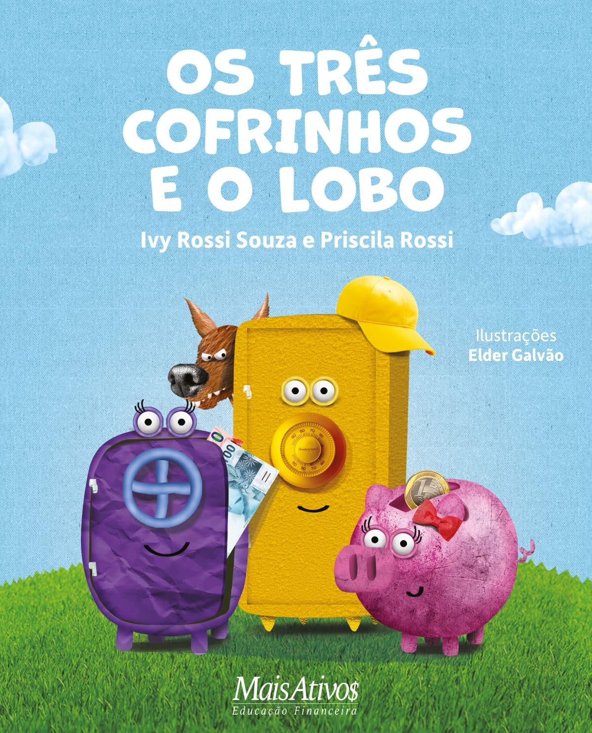 ler totalmente Os três cofrinhos e o lobo