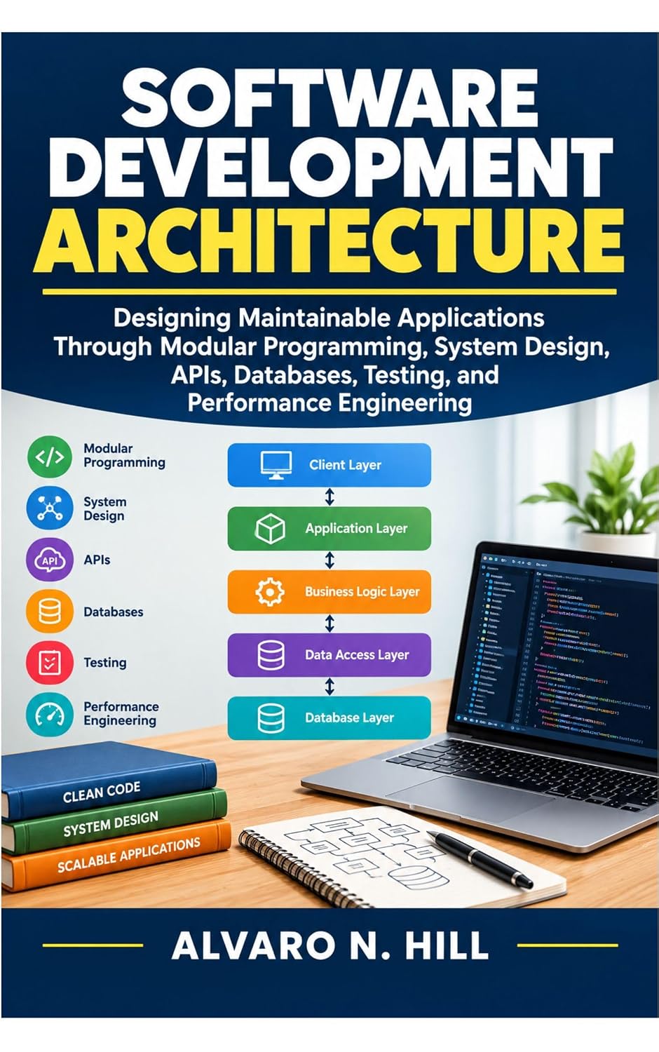 SOFTWARE DEVELOPMENT ARCHITECTURE: Designing Maintainable Applications Through Modular Programming, System Design, APIs, Databases, Testing, and Performance Engineering (English Edition) baixar o livro de graça