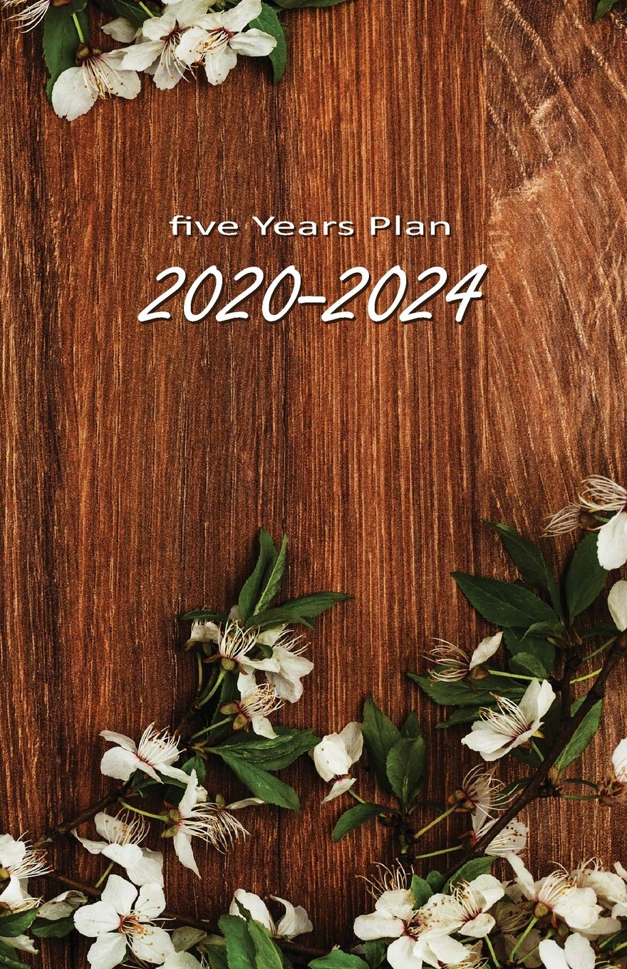 ler totalmente 2020-2024 Five Years Planner: Yearly-Monthly Daily Planner Yearly Goal Planner