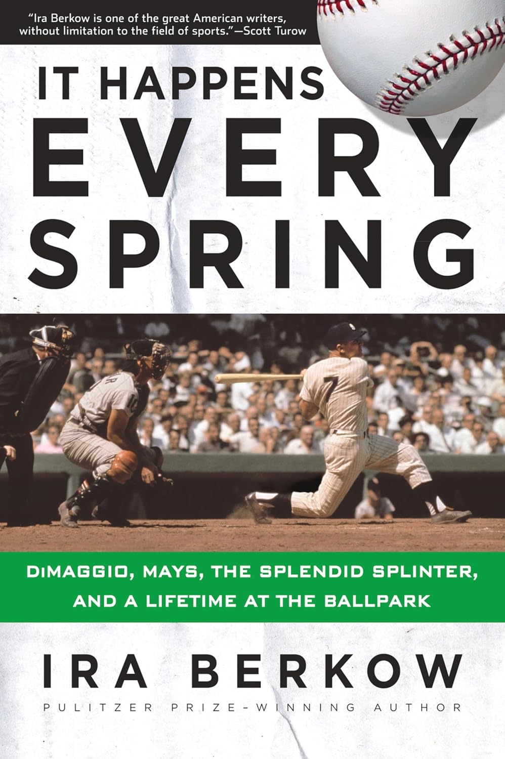 It Happens Every Spring: DiMaggio, Mays, the Splendid Splinter, and a Lifetime at the Ballpark (English Edition)