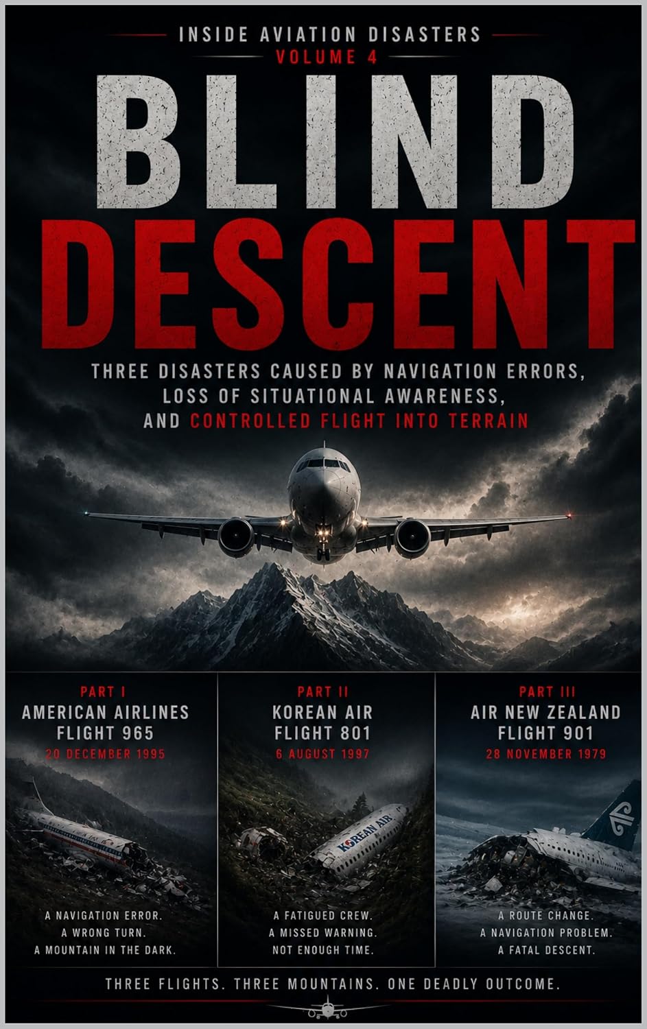 Blind Descent: Three Air Disasters Caused by Navigation Errors, Loss of Situational Awareness, and Controlled Flight Into Terrain (Inside Aviation Disasters) (Dutch Edition) baixar livro de graça