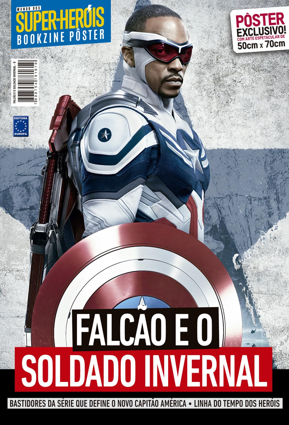 Falcão e o Soldado Invernal - Arte B - Superpôster Mundo dos Super-Heróis baixar livro de graça