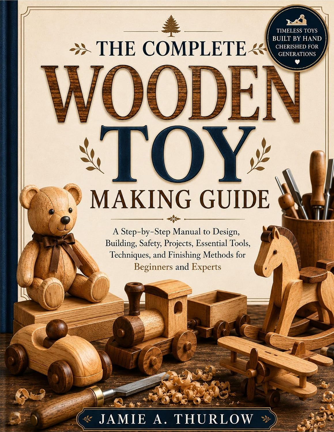 ler totalmente The Complete Wooden Toy Making Guide: A Step-by-Step Manual to Design, Building, Safety, Projects, Essential Tools, Techniques, and Finishing Methods for Beginners and Experts (English Edition)