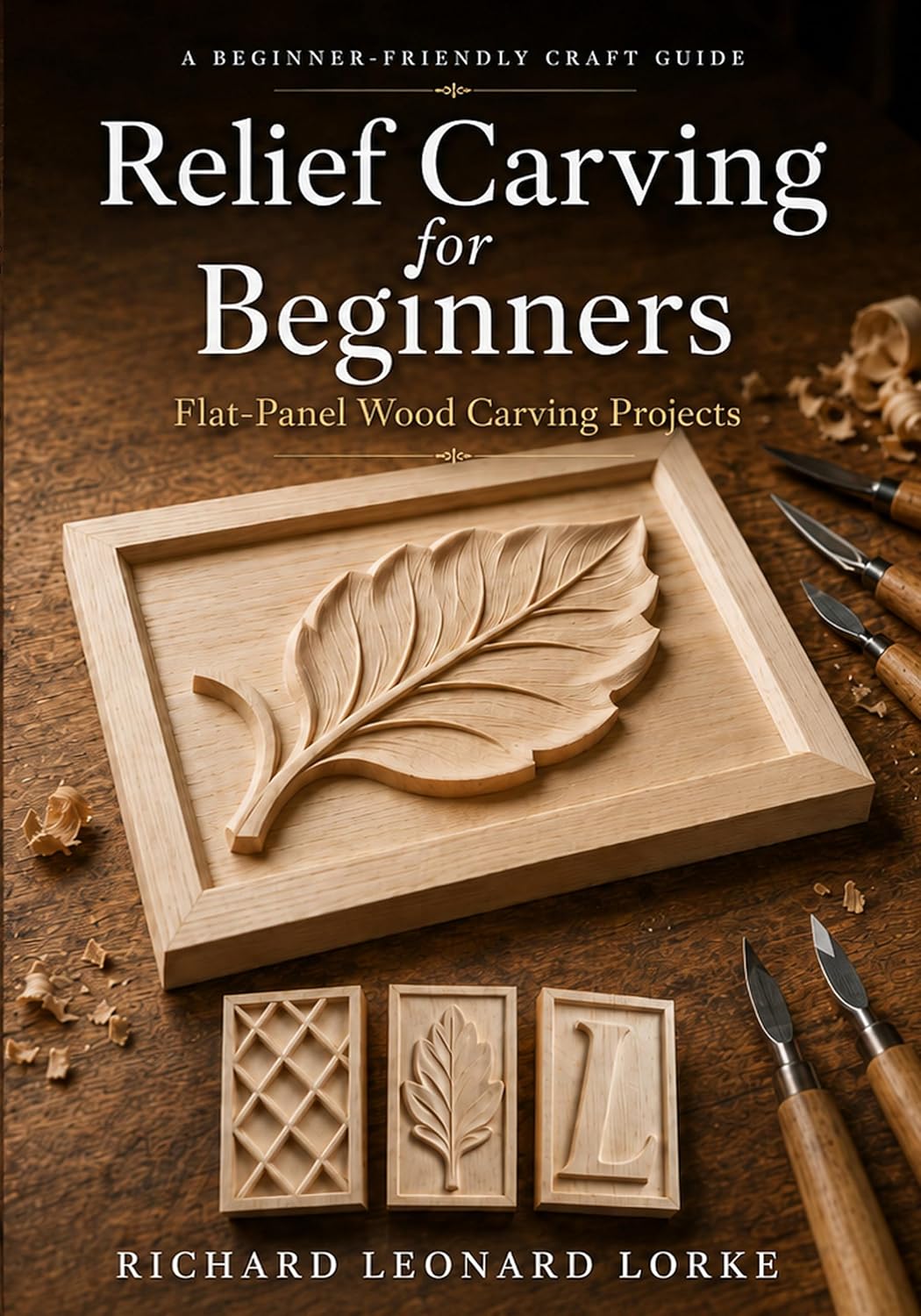 Relief Carving for Beginners: Flat-Panel Wood Carving Projects (English Edition) baixar o livro de graça