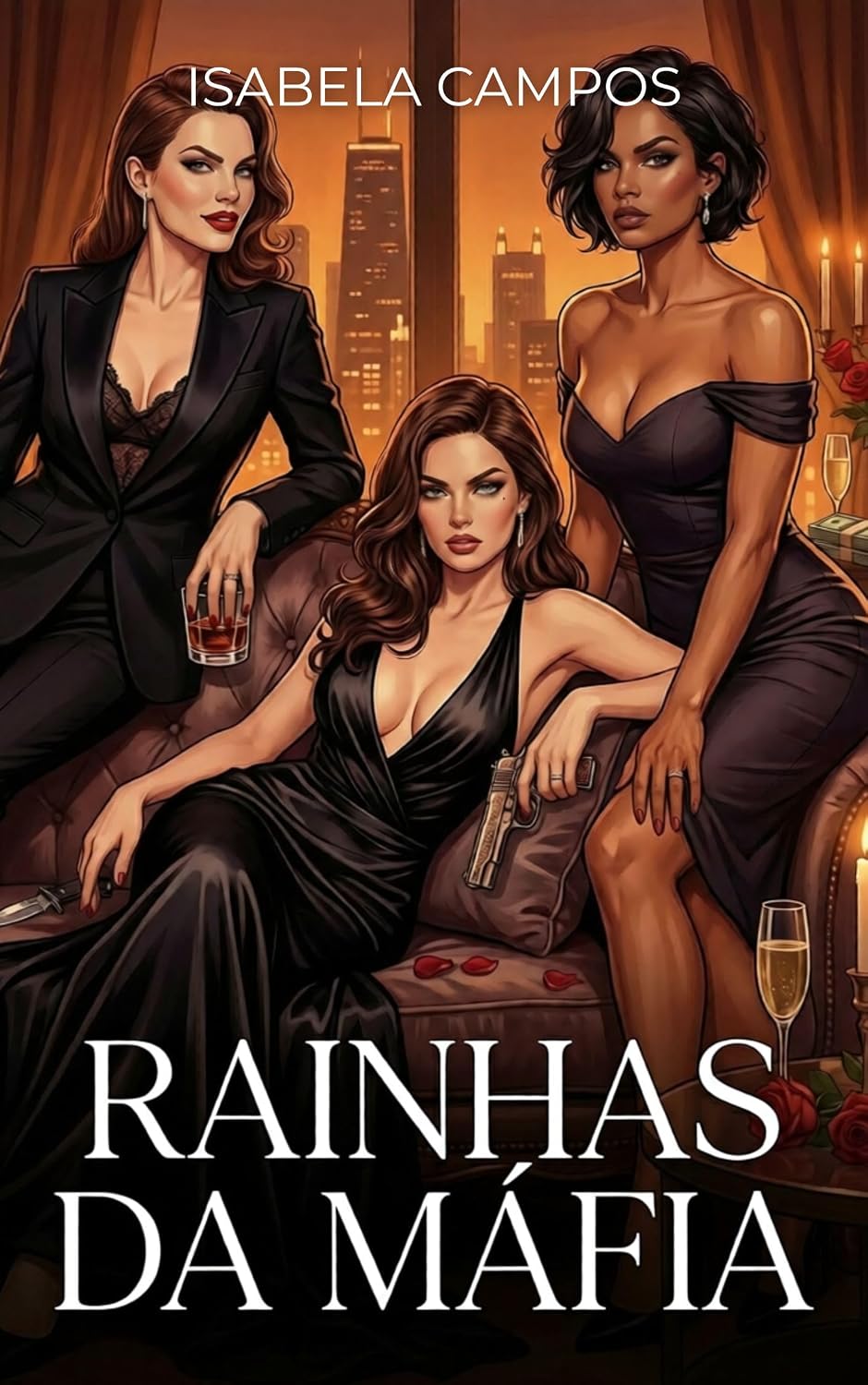 ler totalmente Rainhas da Máfia: Um Romance Sáfico de Máfia (Trisal FFF) (Rainhas do Submundo)