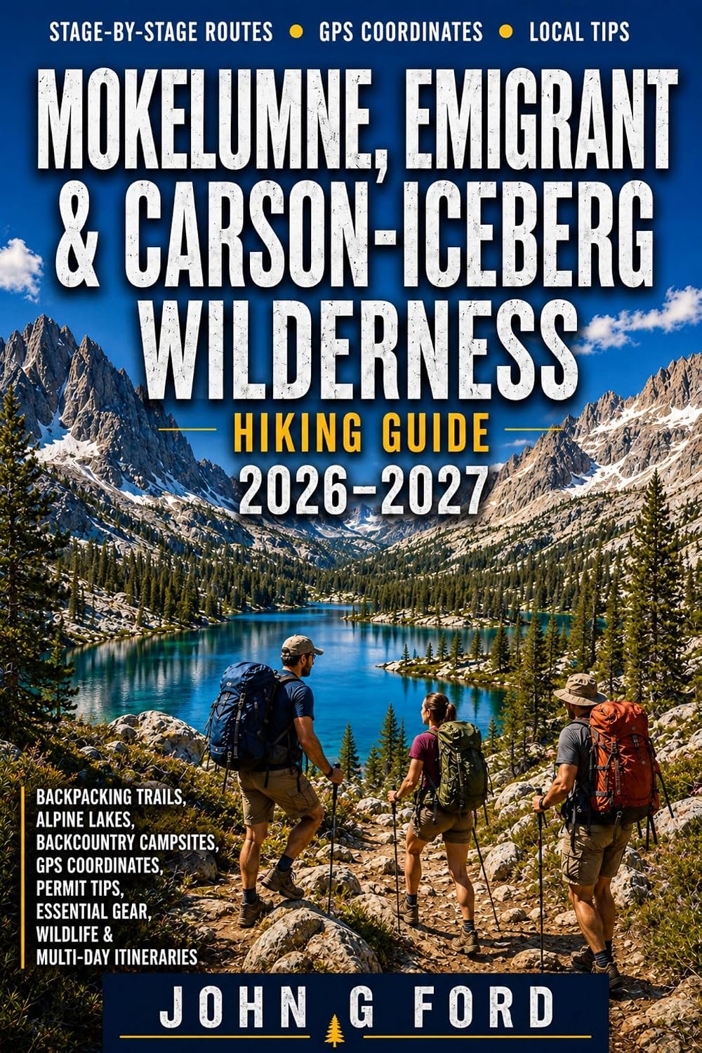 Mokelumne, Emigrant & Carson-Iceberg Wilderness Hiking Guide 2026–2027: Backpacking Trails, Alpine Lakes, Backcountry Campsites, GPS Coordinates, Permit... & Multi-Day Itineraries (English Edition) baixar o livro de graça