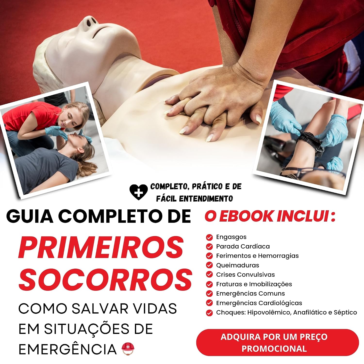 Guia Completo de Primeiros Socorros: Como salvar vidas em situações de emergência baixar o livro de graça