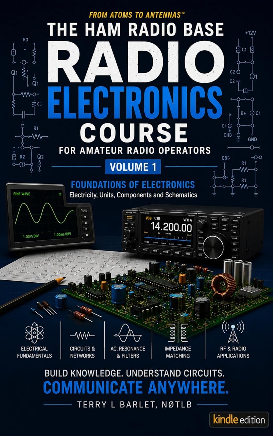capítulo por capítulo baixar Radio Electronics for Amateur Radio Operators: Foundations of Electronics - Learn Basic Electronics: From Atoms to Antennas™ (English Edition)