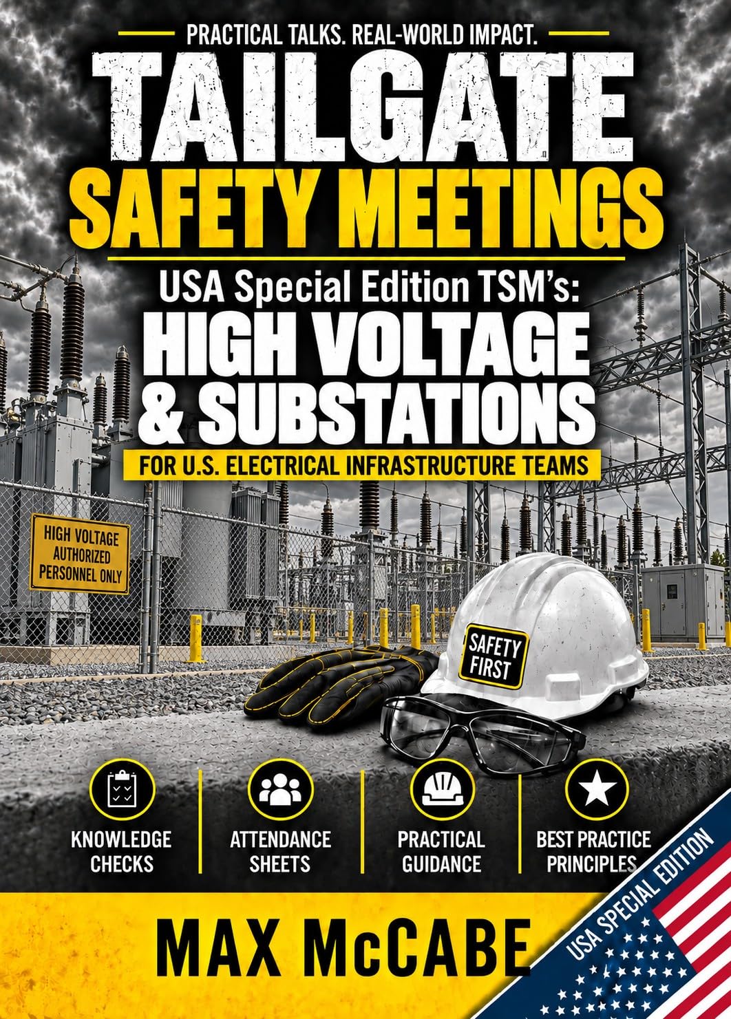 ler totalmente Tailgate Safety Meetings: USA Special Edition TSM’s: High Voltage & Substations (USA Edition: Construction Site Safety Documentation) (English Edition)