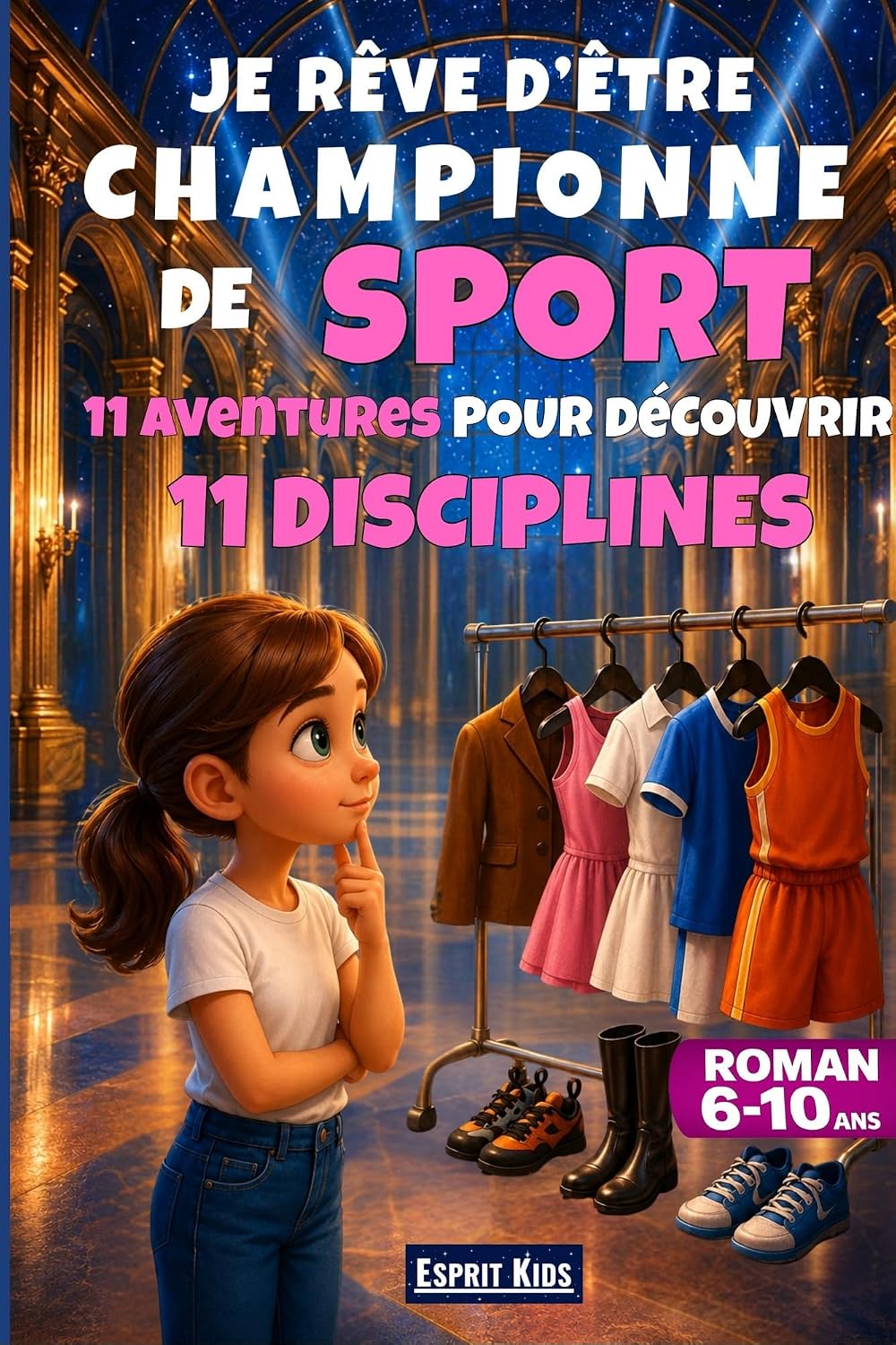 Je rêve d'être championne de sport: Livre sport enfants - Histoire inspirante d'une fille qui teste 11 sports: basket, équitation, danse, gymnastique,... ] -Littérature jeunesse- (French Edition) baixar o livro de graça