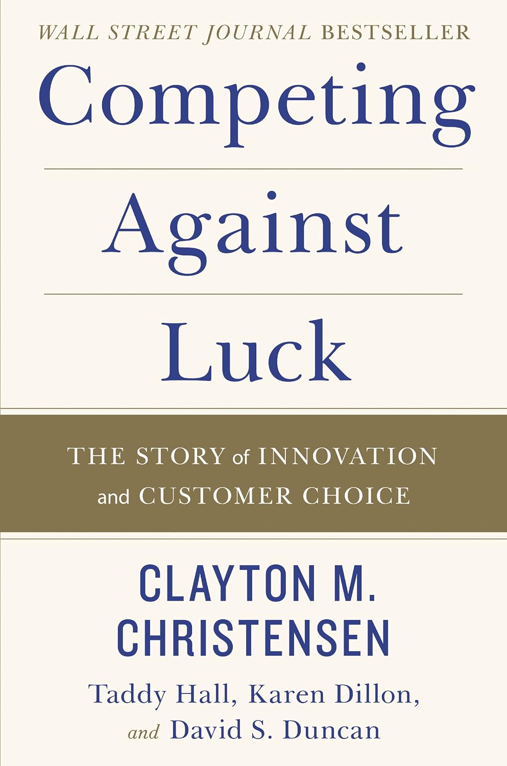 capítulo por capítulo baixar Competing Against Luck: The Story of Innovation and Customer Choice