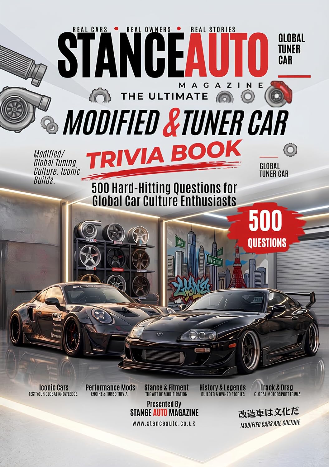 capítulo por capítulo baixar The Ultimate Modified & Tuner Car Trivia Book: 500 Hard-Hitting Questions for Global Car Culture Enthusiasts (Ultimate Automotive Trivia & Quiz Book Series Trivia Books 1) (English Edition)