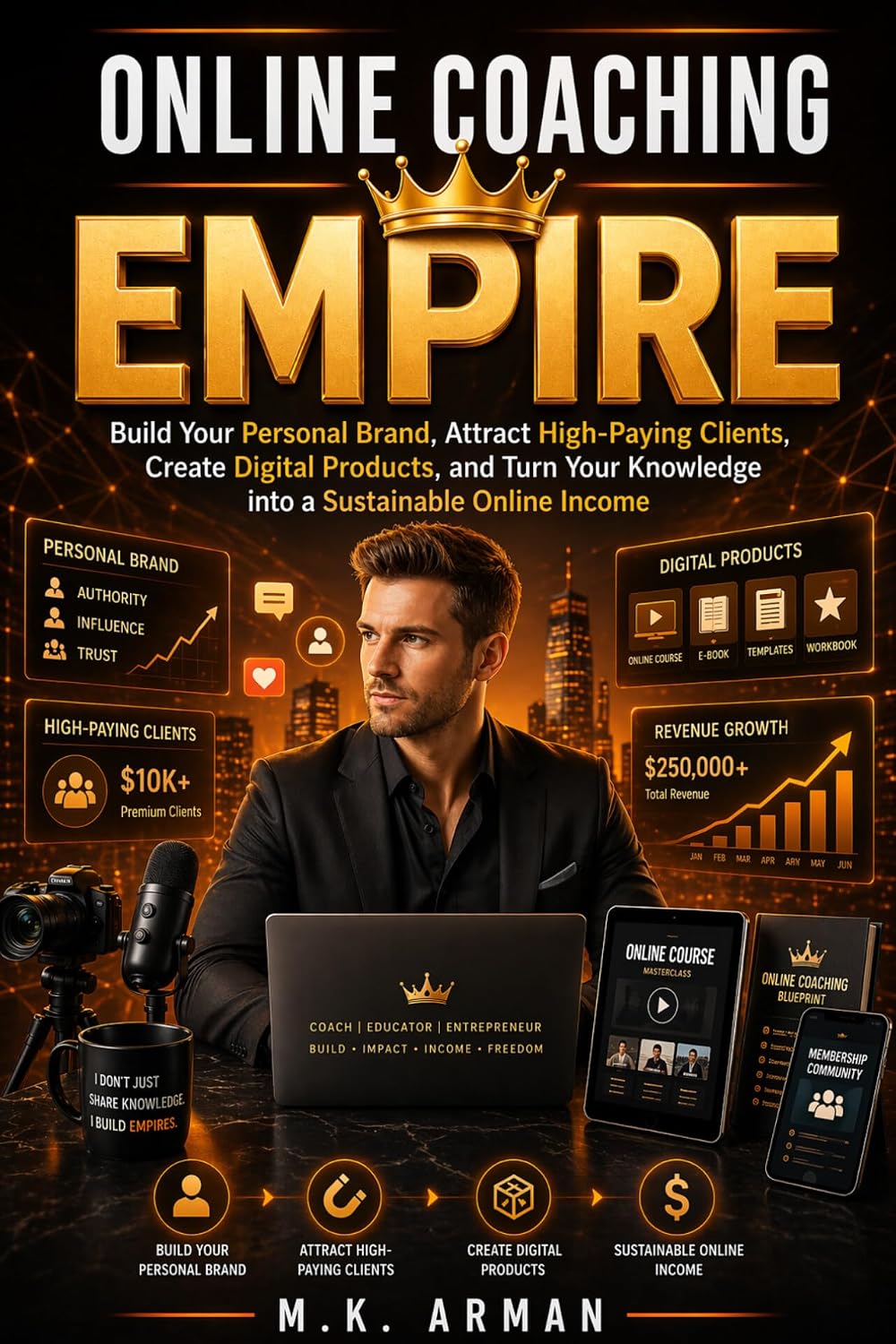 Online Coaching Empire: Build Your Personal Brand, Attract High-Paying Clients, Create Digital Products, and Turn Your Knowledge into a Sustainable Online... (Coaching Business Book 2) (English Edition) baixar o livro de graça