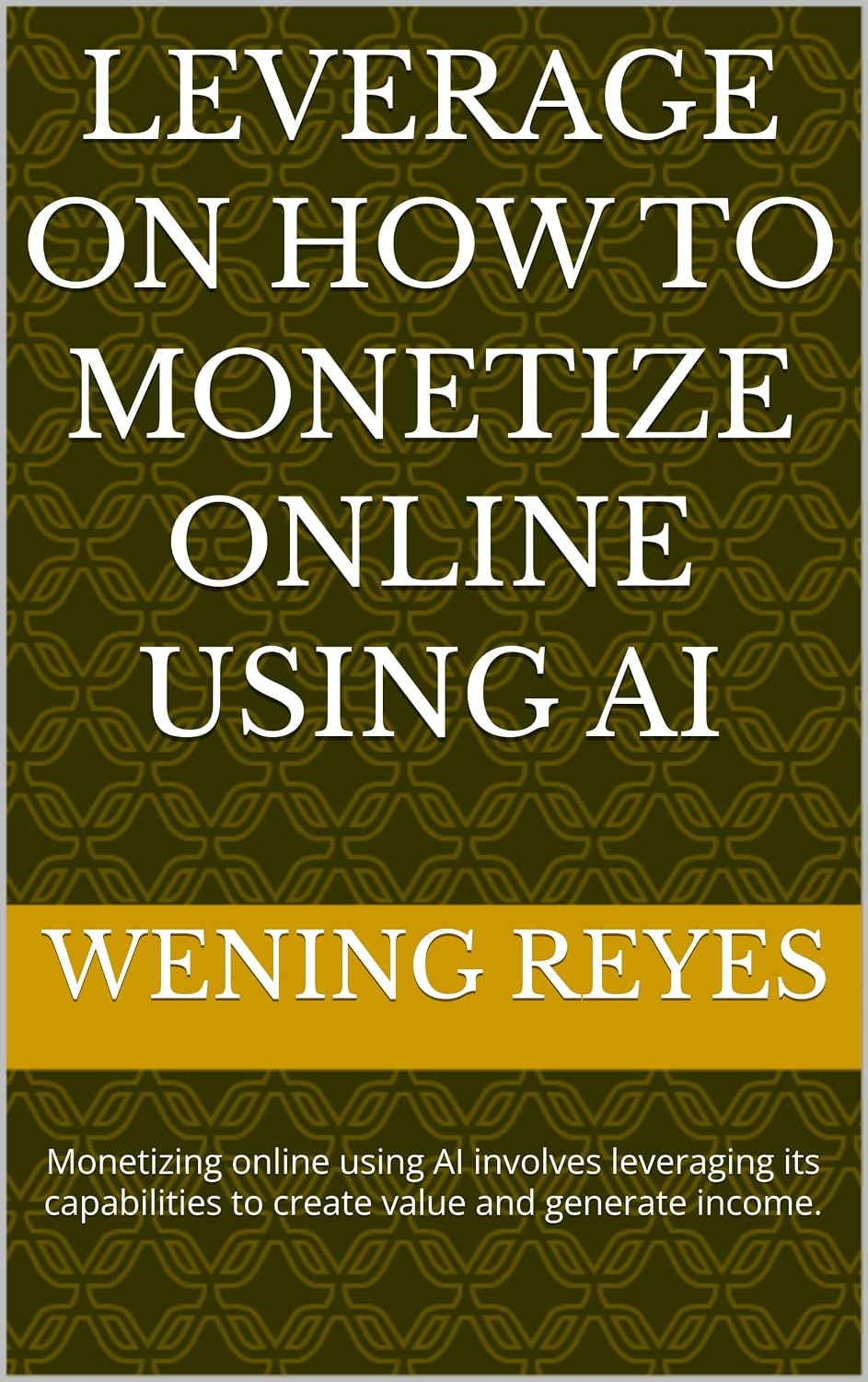 ler totalmente Leverage on How to monetize online using Ai: Monetizing online using AI involves leveraging its capabilities to create value and generate income. (English Edition)