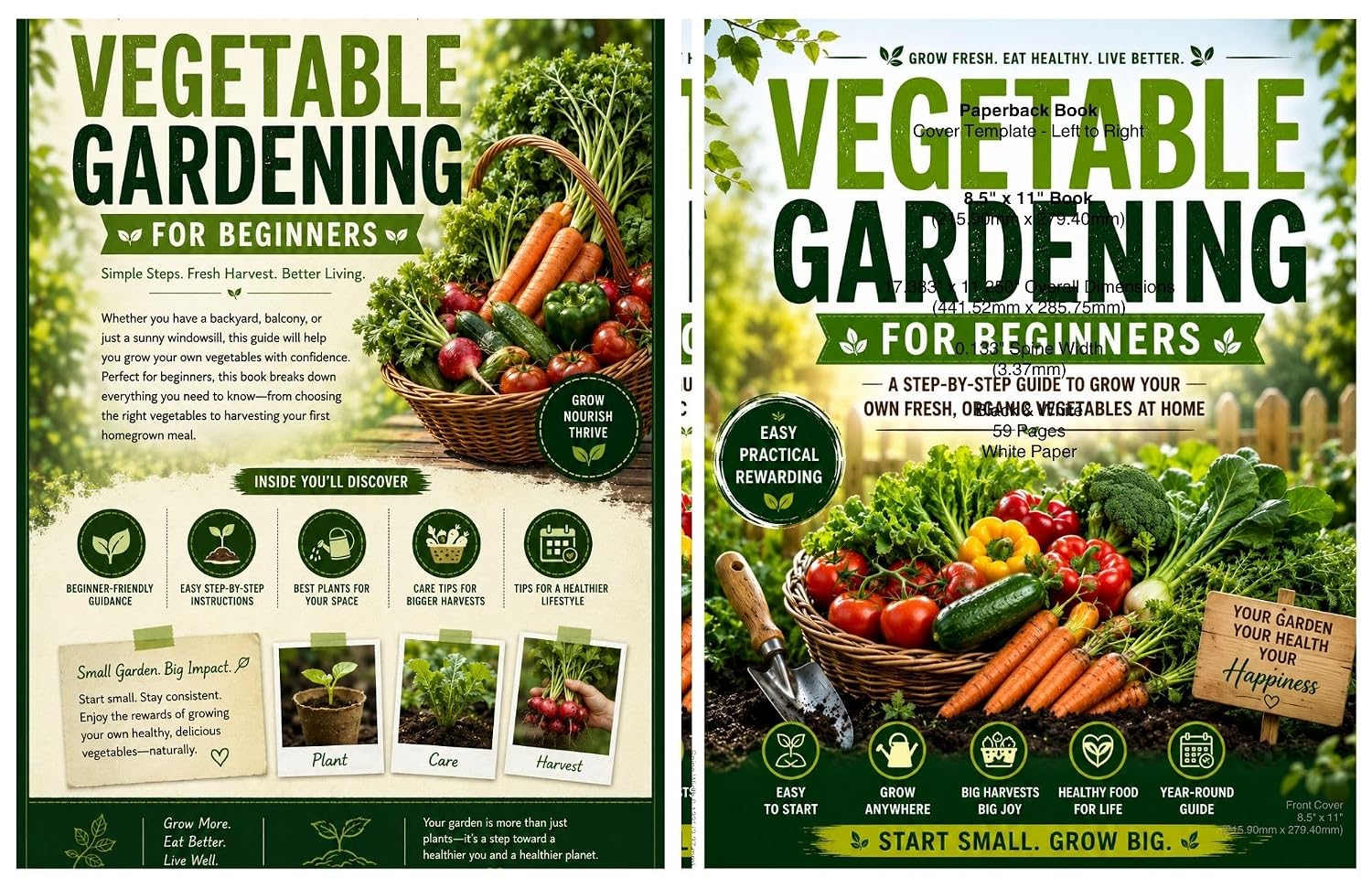 ler totalmente My First Vegetable Gardening for Beginners Book: Vegetable Gardening for Beginners: A Simple Step-by-Step Guide to a Thriving Kitchen Garden for Adults (English Edition)