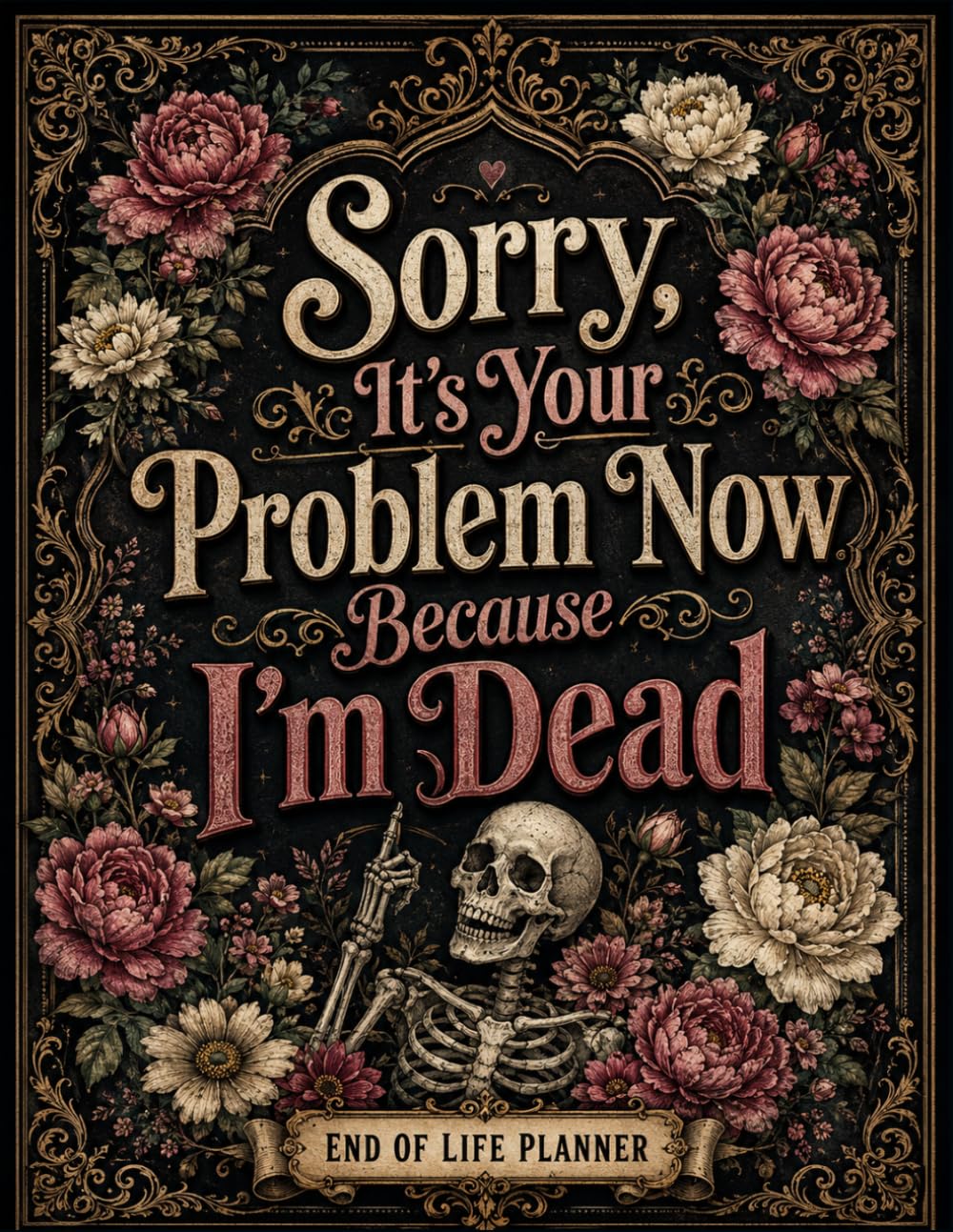 Sorry, It’s Your Problem Now Because I’m Dead: A Simple End-of-Life Planner for Final Wishes, Personal Records, Important Documents, Contacts, and Everything Your Family Should Know baixar livro de graça
