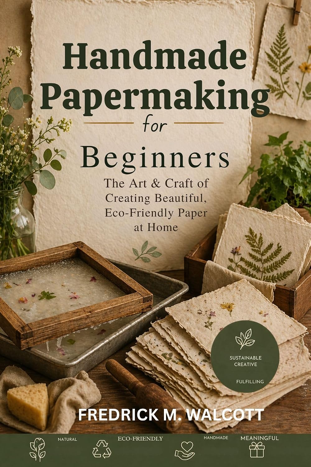 capítulo por capítulo baixar Handmade Papermaking for Beginners: The Art & Craft of Creating Beautiful, Eco-Friendly Paper at Home (English Edition)