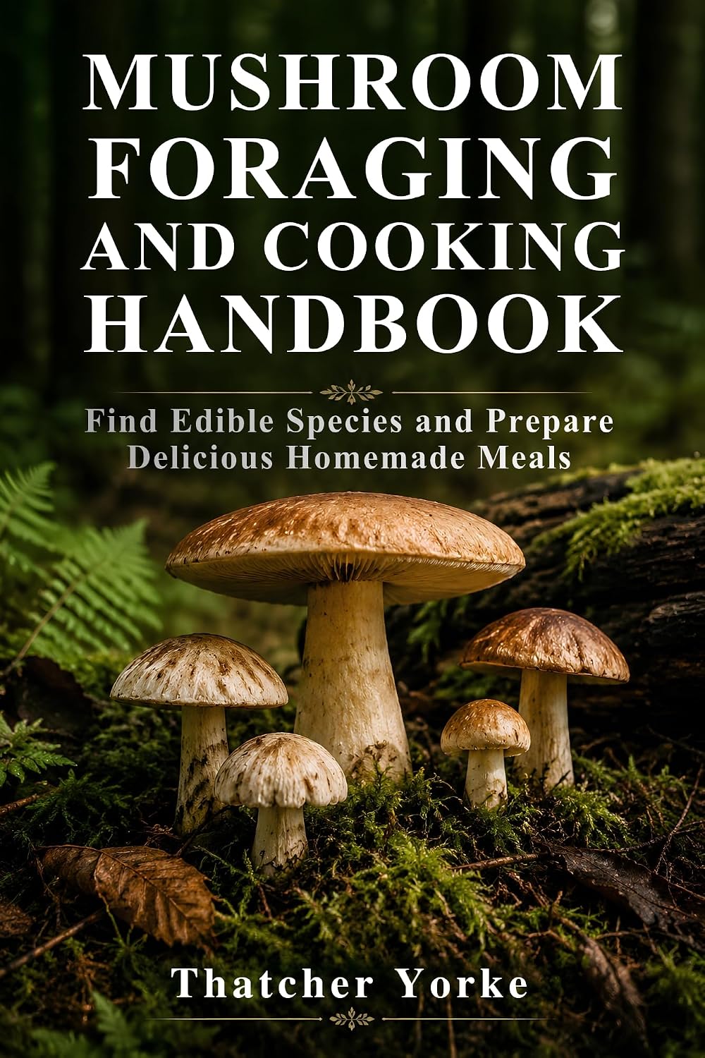 ler totalmente MUSHROOM FORAGING AND COOKING HANDBOOK: Find Edible Species and Prepare Delicious Homemade Meals (English Edition)
