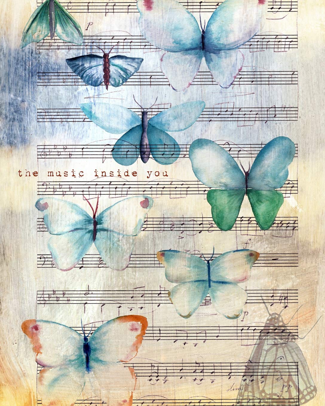 ler totalmente The Music Inside You:: Song Writing Lyric Journal, Blank Sheet Music, Lyric Diary and Manuscript Paper for Songwriters and Musicians, Great Gifts for Music Lovers