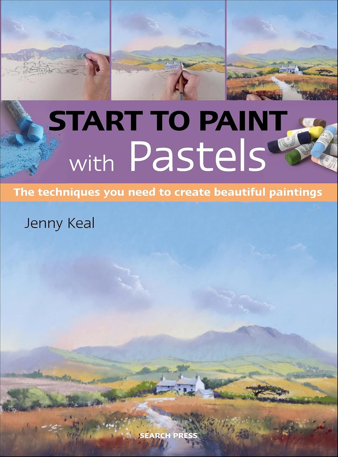 ler totalmente Start to Paint with Pastels: The Techniques You Need to Create Beautiful Paintings (English Edition)