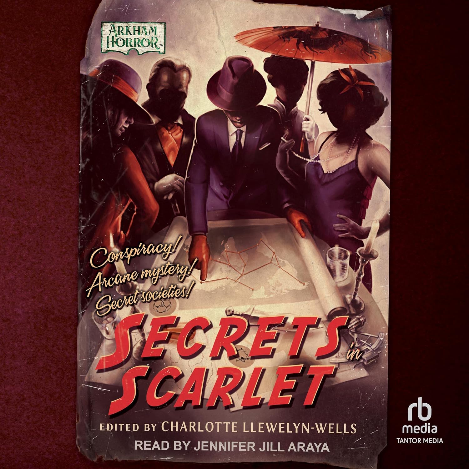ler totalmente Secrets in Scarlet: Arkham Horror Series