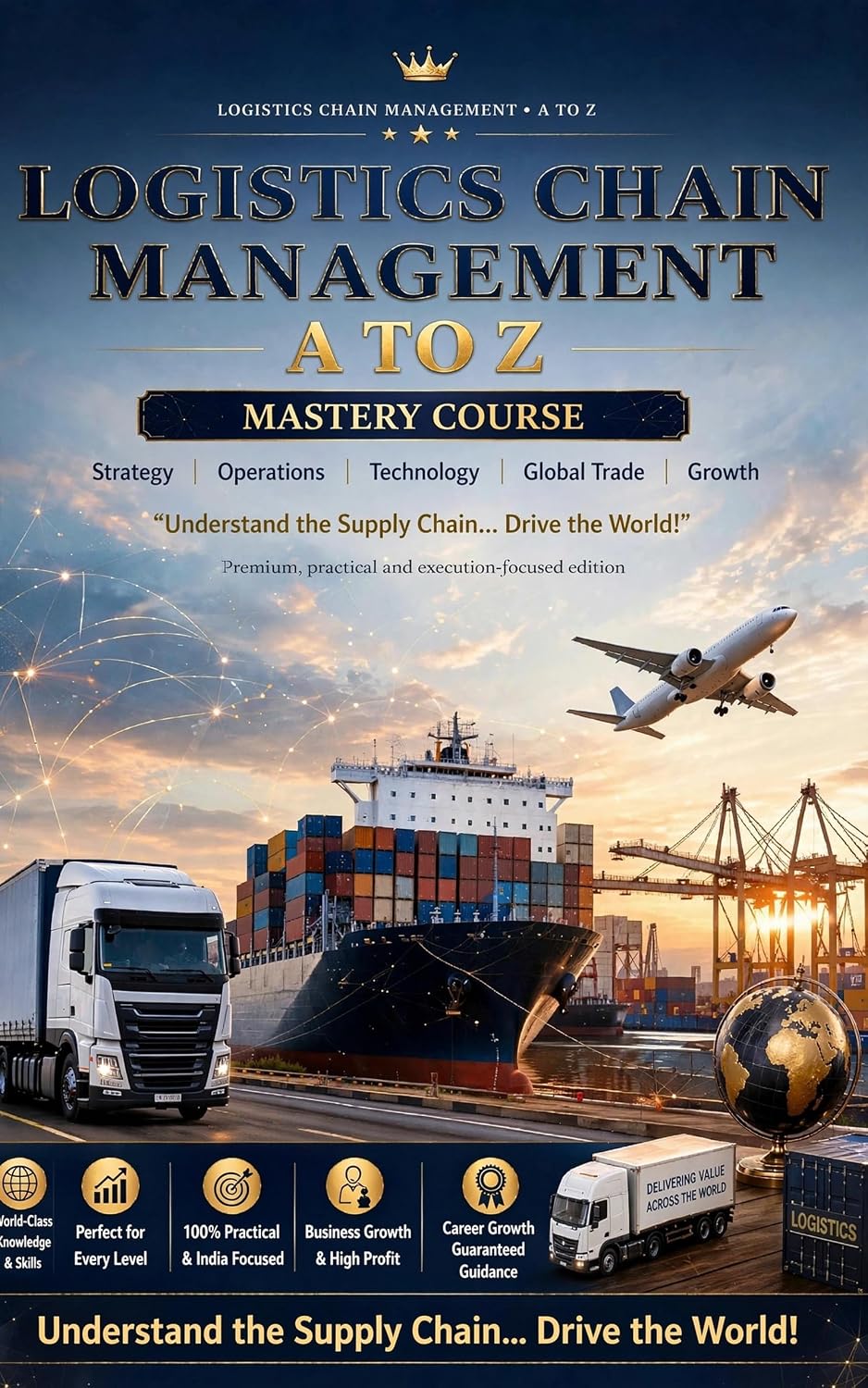 LOGISTICS CHAIN MANAGEMENT. A TO Z: मास्टरी कोर्स रणनीति संचालन तकनीक ग्लोबल ट्रेड ग्रोथ (Hindi Edition) baixar o livro de graça