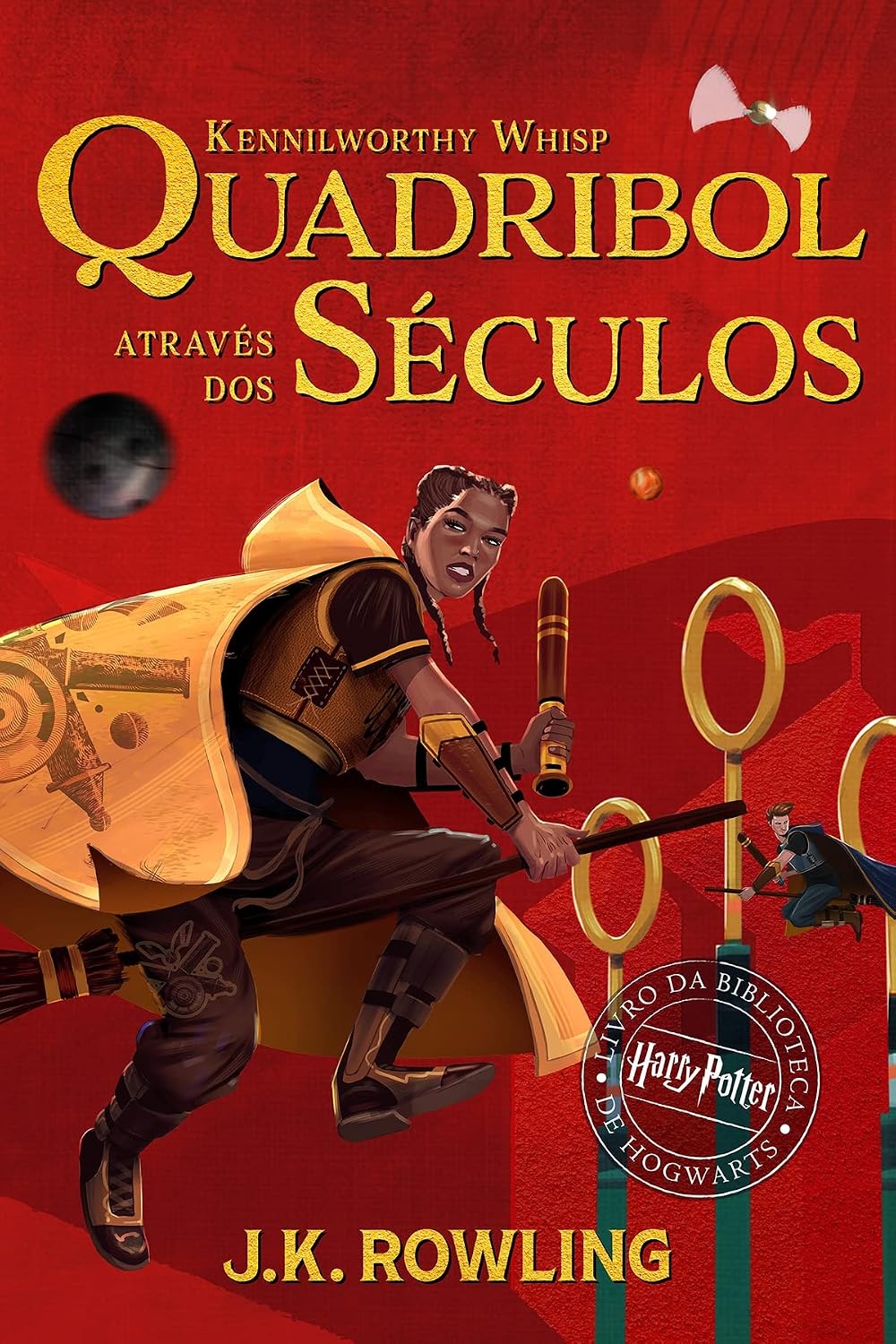Quadribol Através dos Séculos: Harry Potter Um Livro Da Biblioteca Hogwarts