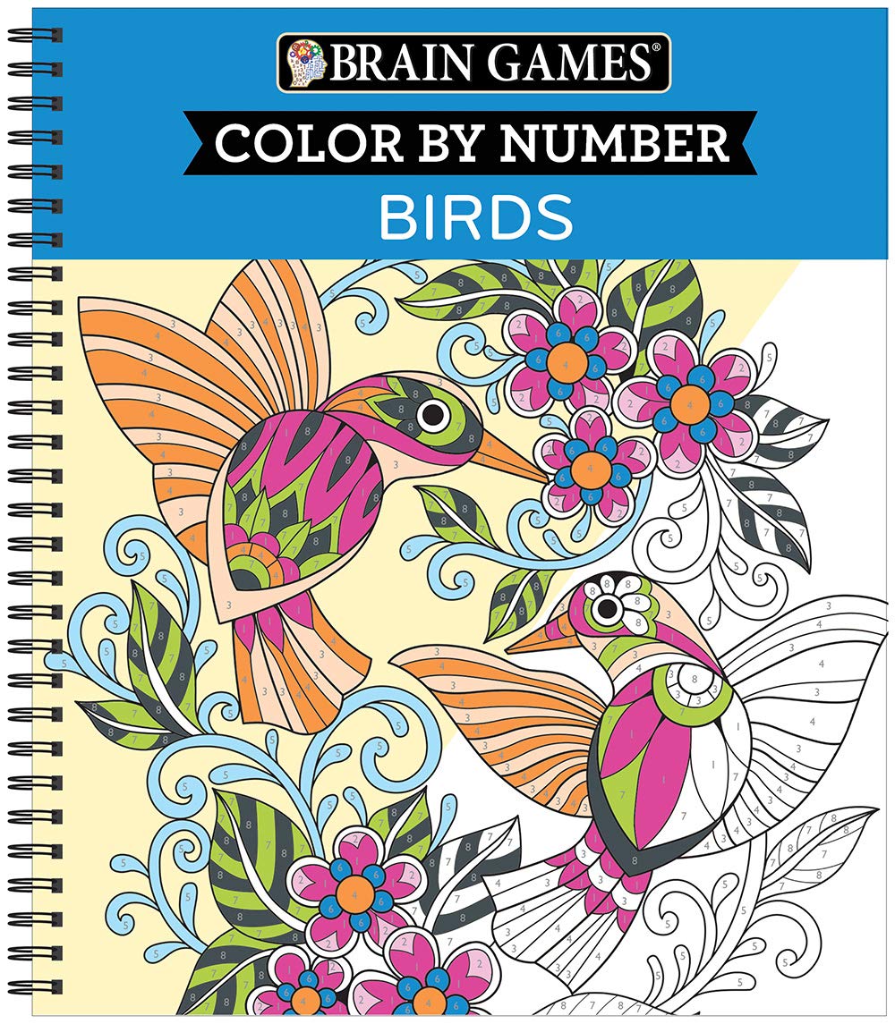 Brain Games - Color by Number: Birds baixar o livro de graça