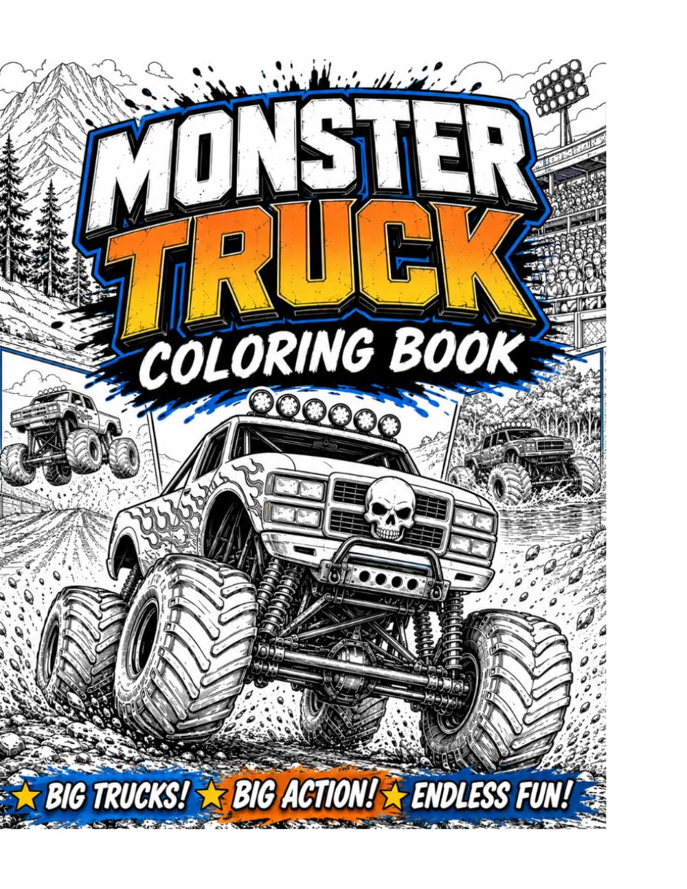 Monster Truck Coloring Book baixar livro de graça