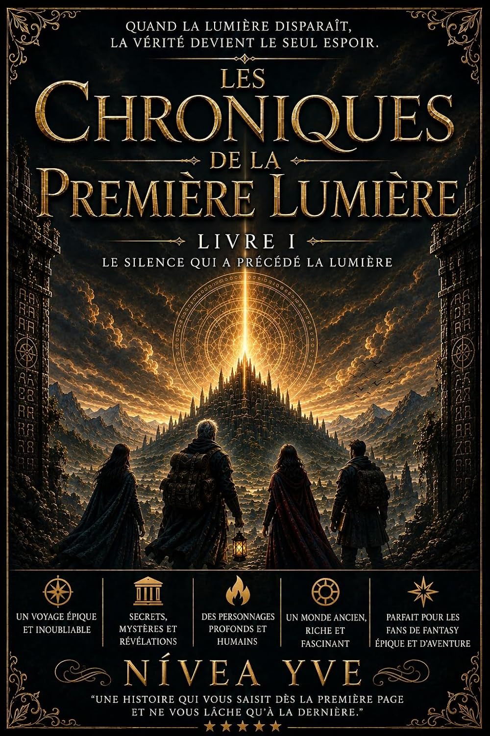 capítulo por capítulo baixar LES CHRONIQUES DE LA PREMIÈRE LUMIÈRE: Livre I: Le Silence avant le Nom (French Edition)