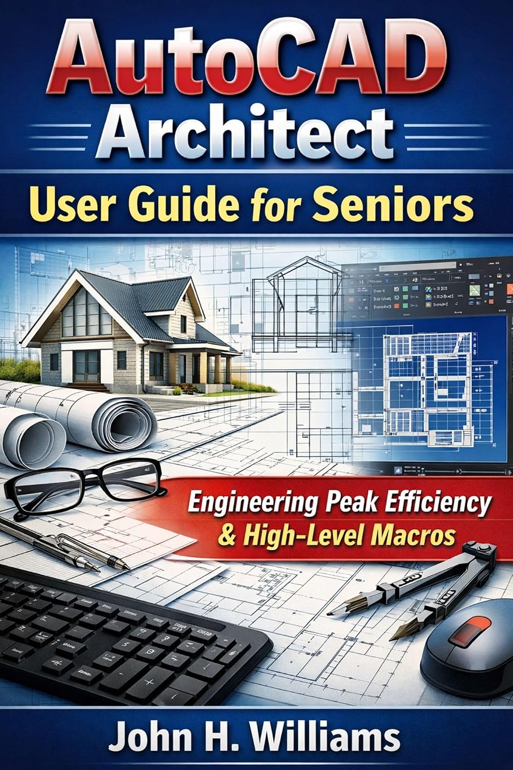 ler totalmente AutoCAD Architect userguide for seniors: Engineering Peak Efficiency & High-Level Macros (software userguide for seniors, beginners, faqs with answers,... and workbook Book 1) (English Edition)