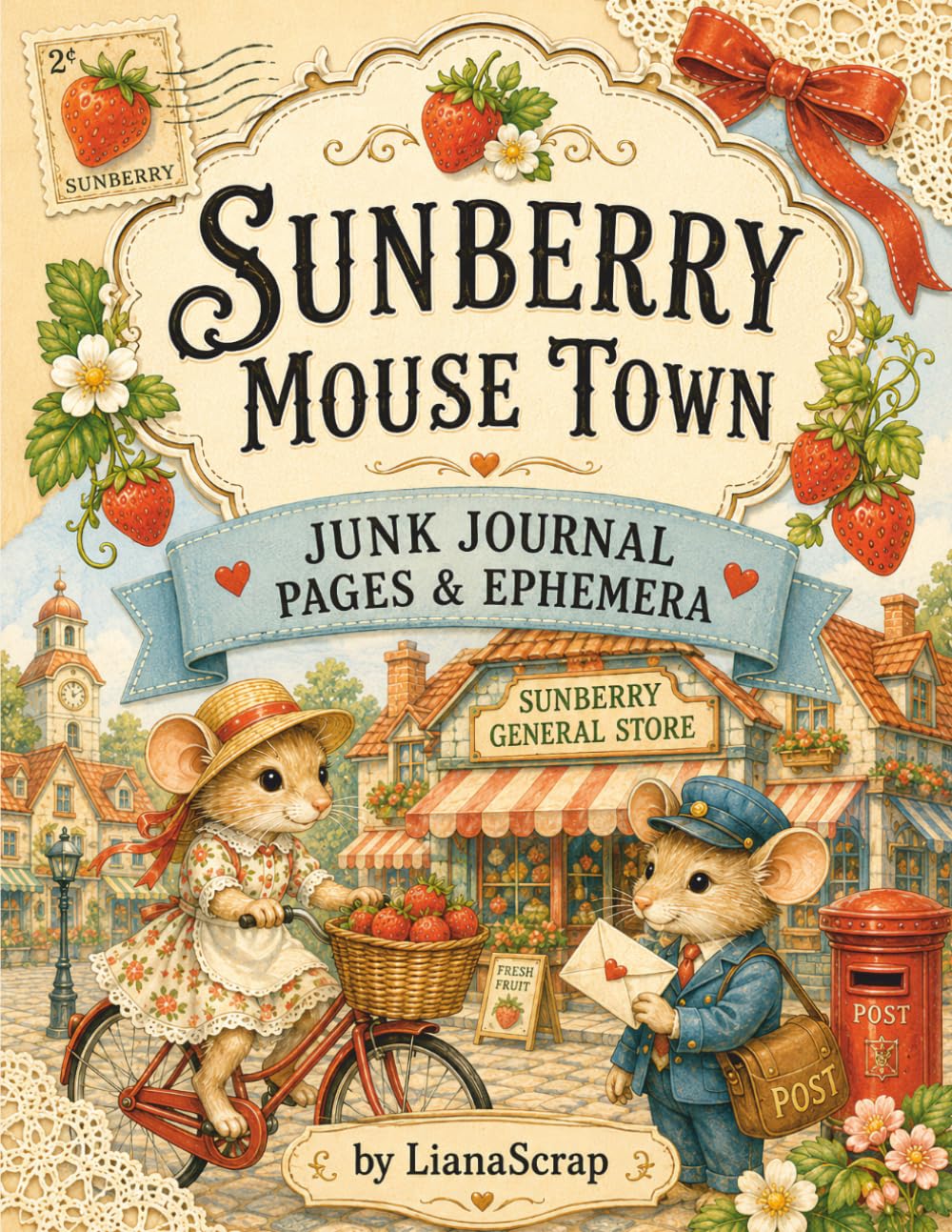 capítulo por capítulo baixar Sunberry Mouse Town: Junk Journal Pages & Ephemera