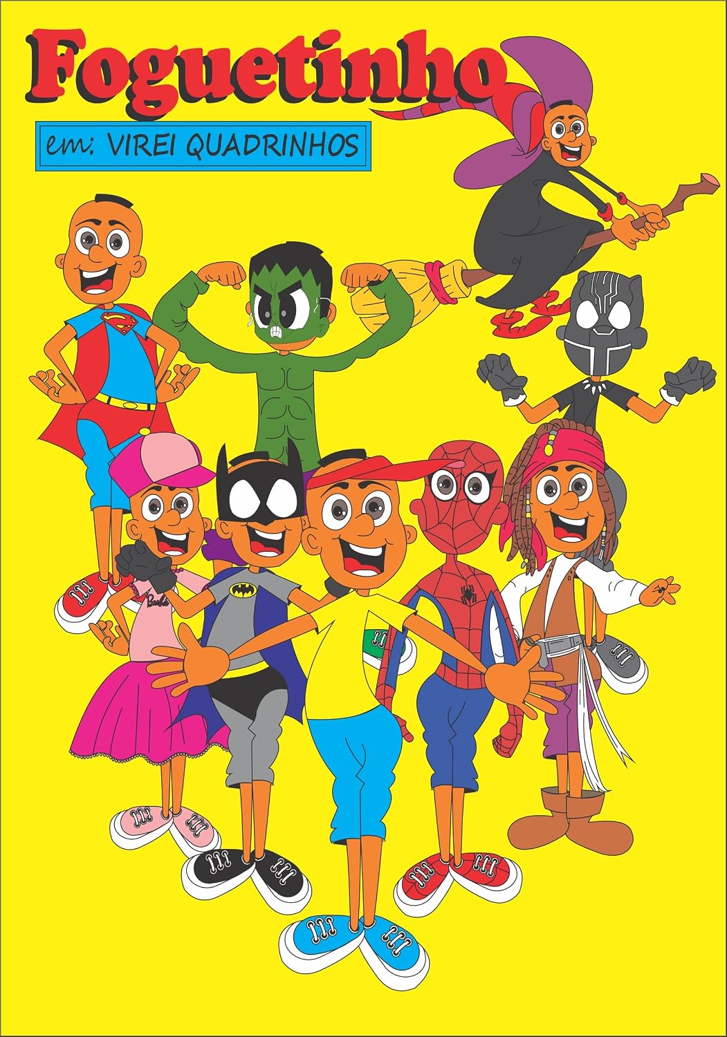 Foguetinho: Virei Quadrinhos baixar livro de graça