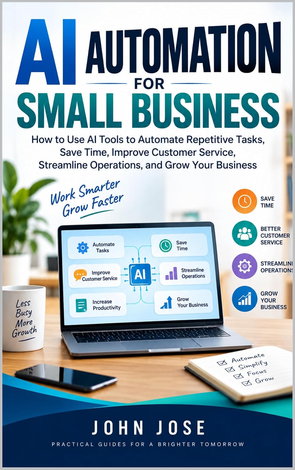capítulo por capítulo baixar AI Automation for Small Business: How to Use AI Tools to Automate Repetitive Tasks, Save Time, Improve Customer Service, Streamline Operations, and Grow Your Business (English Edition)