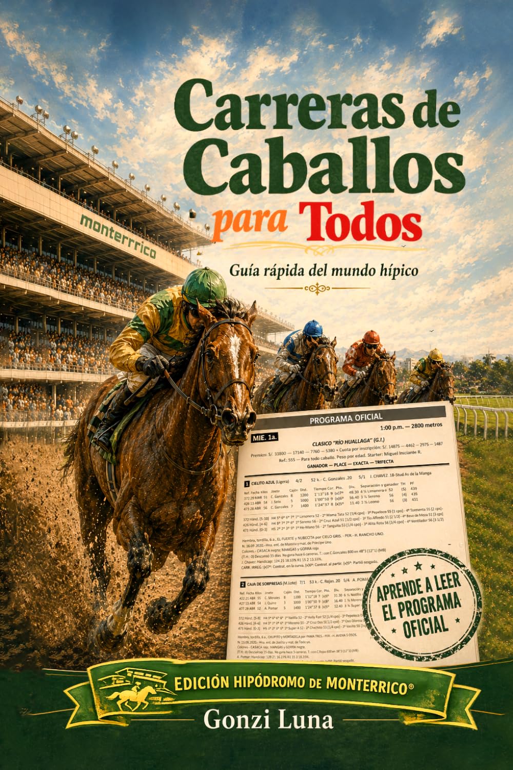 Carreras de Caballos para Todos: Guía rápida del mundo hípico - Edición Monterrico baixar o livro de graça